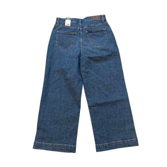 NWT, Lee Legendary High Rise Wide Leg Crop Jean, Sz 8 - Picture 6 of 15